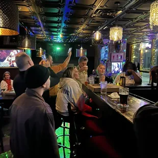 interior, sushi and sashimi