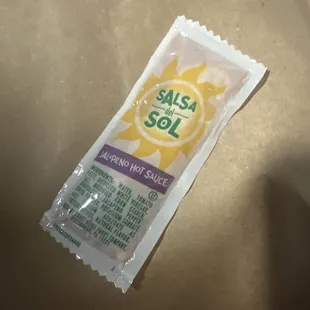 This is the BOMB sauce that they used to give with the food! Luckily I had some extra from the last time I went. The new sauce SUCKS. :(