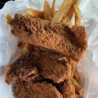 5 Piece Chicken Strips Basket