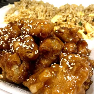 Crispy Sesame Chicken combo