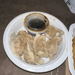 Steamed pork dumplings