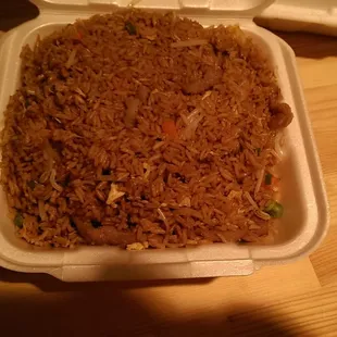 Pork fried rice