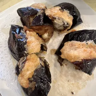 Stuff eggplants were awesome