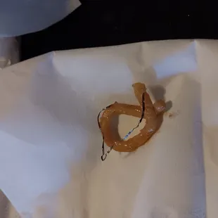 Metal shaving in my food!