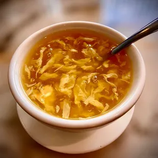 excellent egg-drop soup