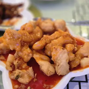 Sweet and Sour Fish fillets