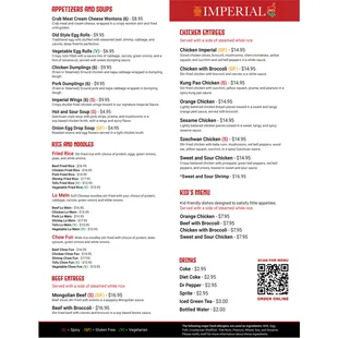 Imperial GO Menu