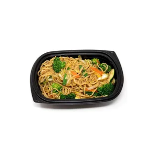 Vegetable Lo Mein

Soft Chinese noodles stir-fried with cabbage, carrots, green onions and white onions.