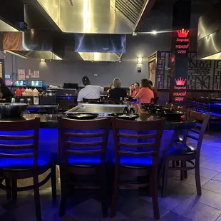 Hibachi station