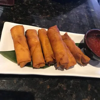 Fried Vegetable Spring Egg Rolls