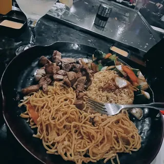 NY Strip Steak Hibachi Dinner