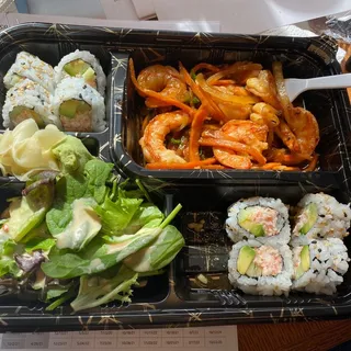 Teriyaki Shrimp Lunch Bento Box