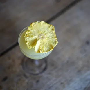 a pineapple cocktail