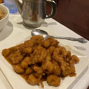 My absolute favorite dish Peanut Butter Chicken. Brings back happy childhood memories spent here with my grandparents. :)