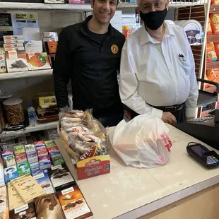 Zach &amp; Jacob taking my orders