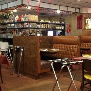 The mixology corner.