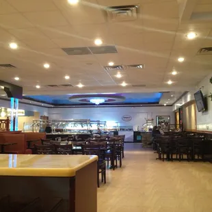 sushi and sashimi, interior