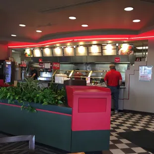 Main counter to order