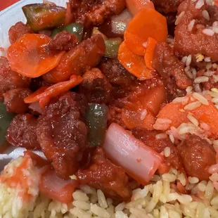 Sweet and sour pork