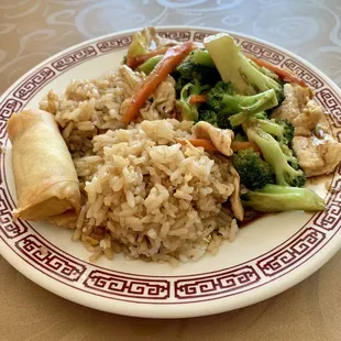 Beef w Broccoli lunch