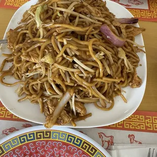 Chicken low mein