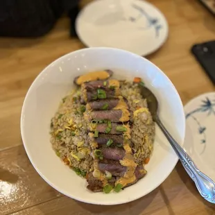 Best Steak Fried Rice in town, hands down!