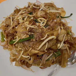 Beef Flat noodles