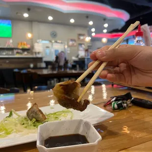 beef gyoza