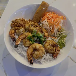 Shrimp vermicelli