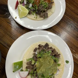 Beef taco