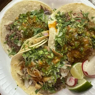 Cabeza, Buche, Lengua Tacos