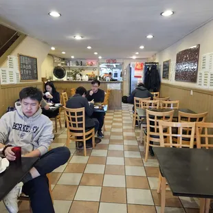 interior, sushi and sashimi