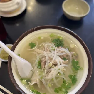 Shredded Boneless Chicken Noodle Soup