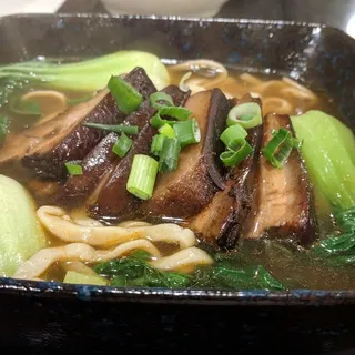 Double Cooked Pork Belly Noodle Soup