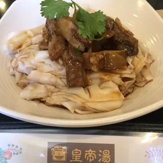 Mince Pork over Egg Noodle