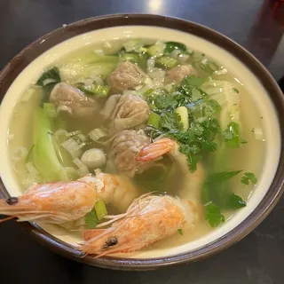 Pork Wonton Noodle Soup