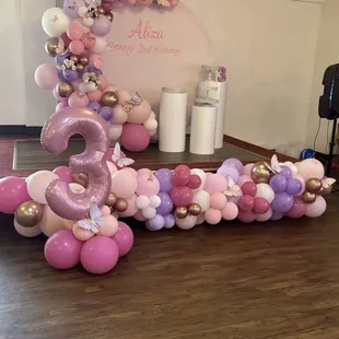 The stage of the hall.