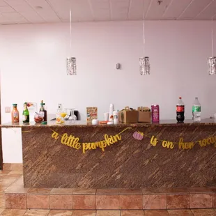 mimosa and coffee bar