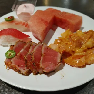 food, sushi and sashimi, sushi, sashimi
