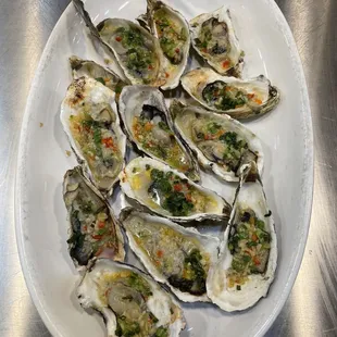 Grilled Oysters