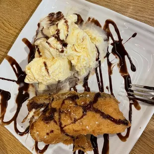 desert was awesome! this was after sushi, mariscos, cocktel n tacos... so good!!!
