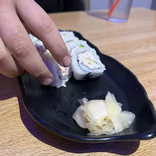 food, sushi and sashimi