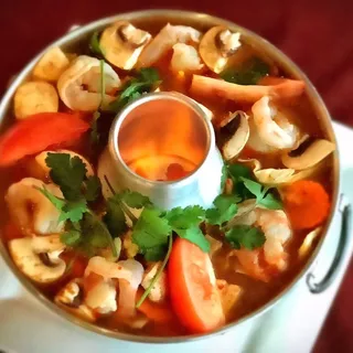 Shrimp Tom Yum Hot and Sour Soup