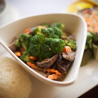 Broccoli with Shiitake Mushroom