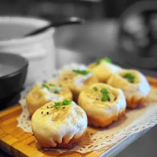 Pan Fried Buns | @whaevaeats