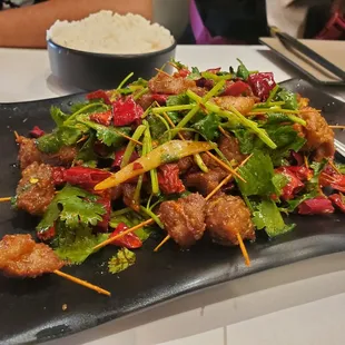 Spiced Toothpick Mutton