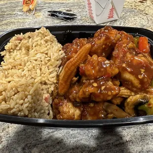 Last nights left over, next days lunch