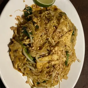 Pad Thai with Chicken