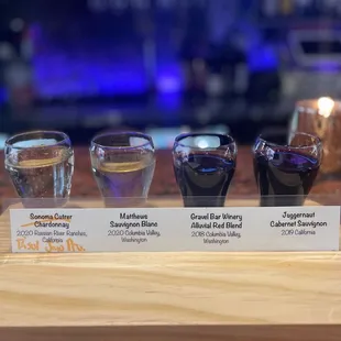 Wine flight