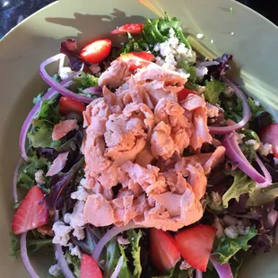Warm Salmon Salad
